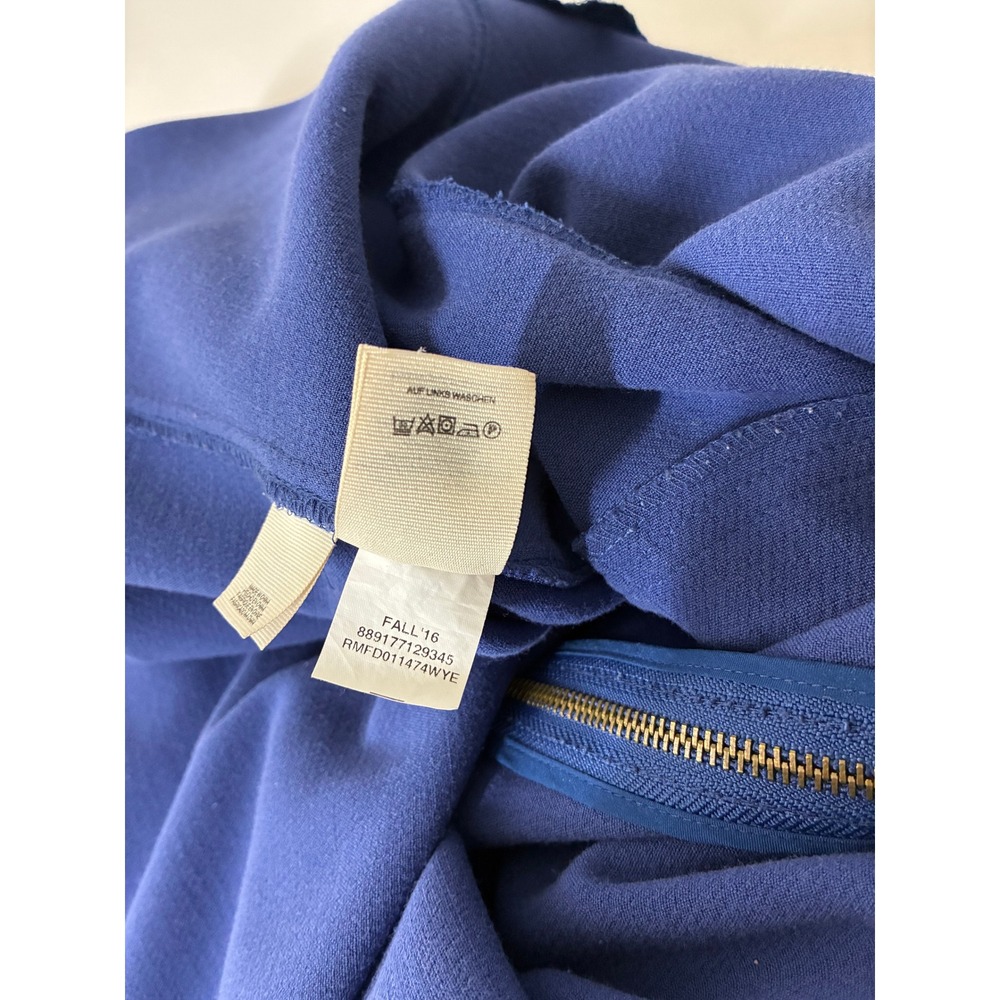 RACHEL Rachel Roy Royal Blue Sleeveless Zip Front Shift Dress Plus Size 3X - Picture 7 of 10